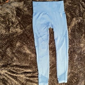 Blue Gymshark Energy Seamless Leggings